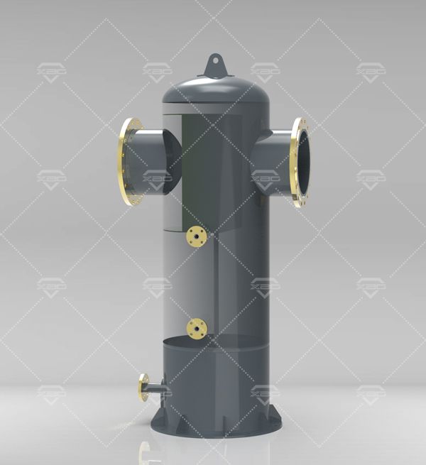 高质量效率轴向叶片分离器